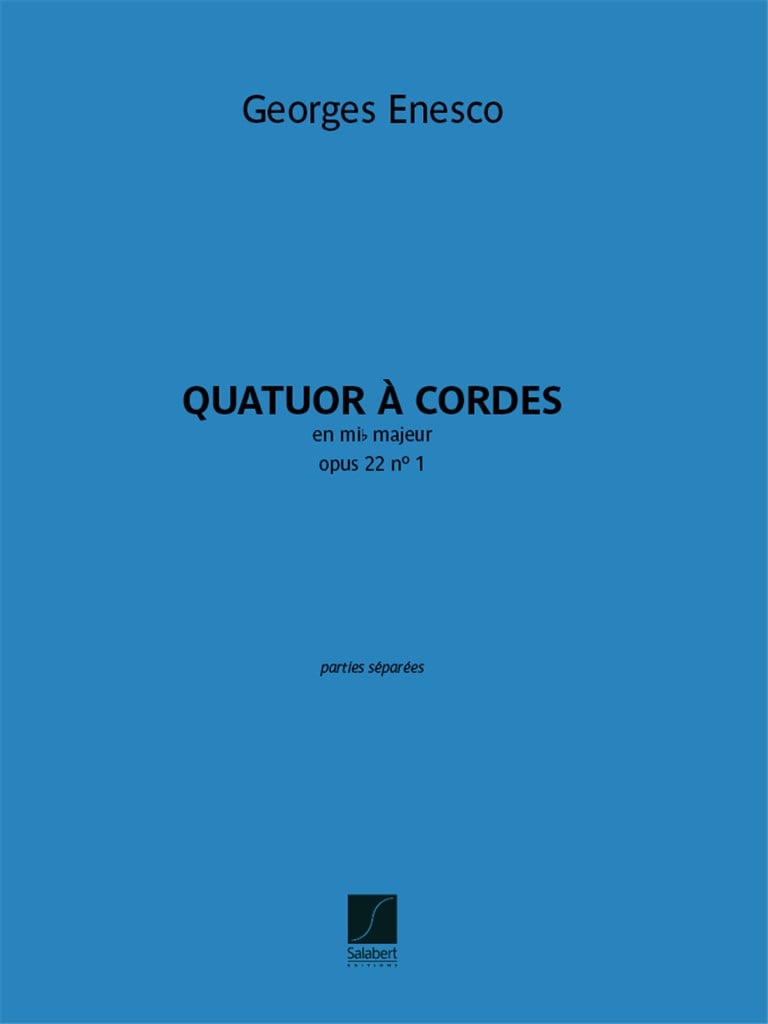 Quatuor en mi bémol, opus 22 n° 1